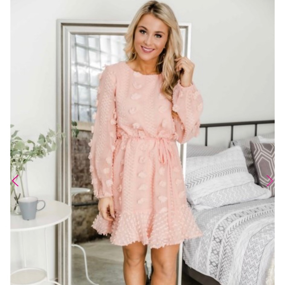 So Close To My Heart Peach Dress